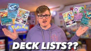 Where to Find Top Finishing Pokemon TCG Deck Lists!