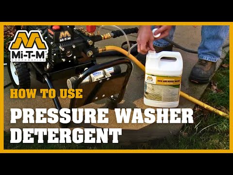How to Use Detergent for Your Pressure Washer