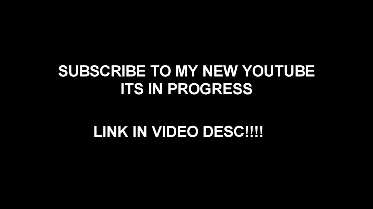 NEW PERSONAL YOUTUBE !!! YouTube