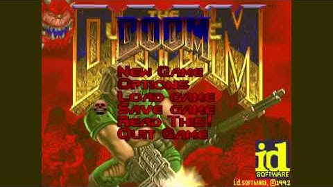 Ultimate Doom- E1M1 Hanger 100% Walkthrough