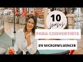 CÓMO SER UN  MICROINFLUENCER ?