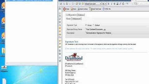 Webinar: Managing Lotus Notes email signatures (and branding) for the enterprise