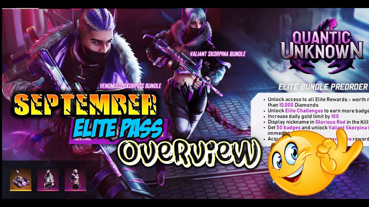 September 2021 Elite Pass : Full Review 😱 || All Items 😎 | Garena free fire 