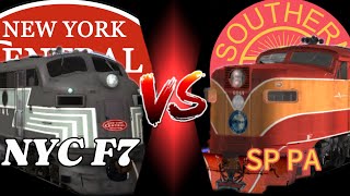 The Intense Diesel Race!! NYC F7 Vs. SP PA!! (Viewer’s Request) by ThatLocoBrutha_YT 305 views 5 days ago 13 minutes, 15 seconds