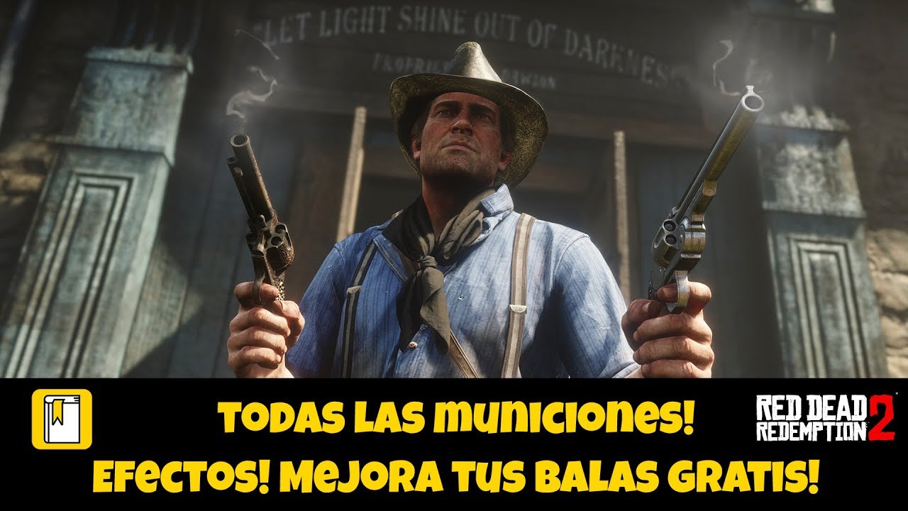 Bolas Rdr2 Guía de todas las municiones! Efectos de cada una! Como mejorar tus ...