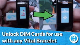 How to unlock your DiM Cards  Digimon Vital Bracelet