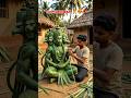 Hanuman Ji Leaf Art Making Video 🙏❤️ #viralshort #shorts