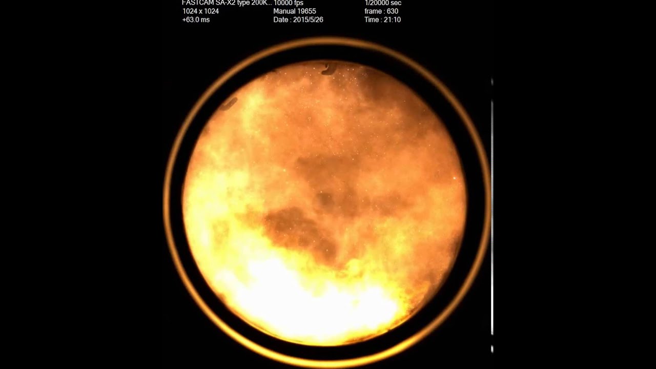 DIESEL Engine Pre-combustion SAX2 10kfps