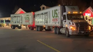 A Day In The Life of a US FOODS Delivery Driver-Local Trucking