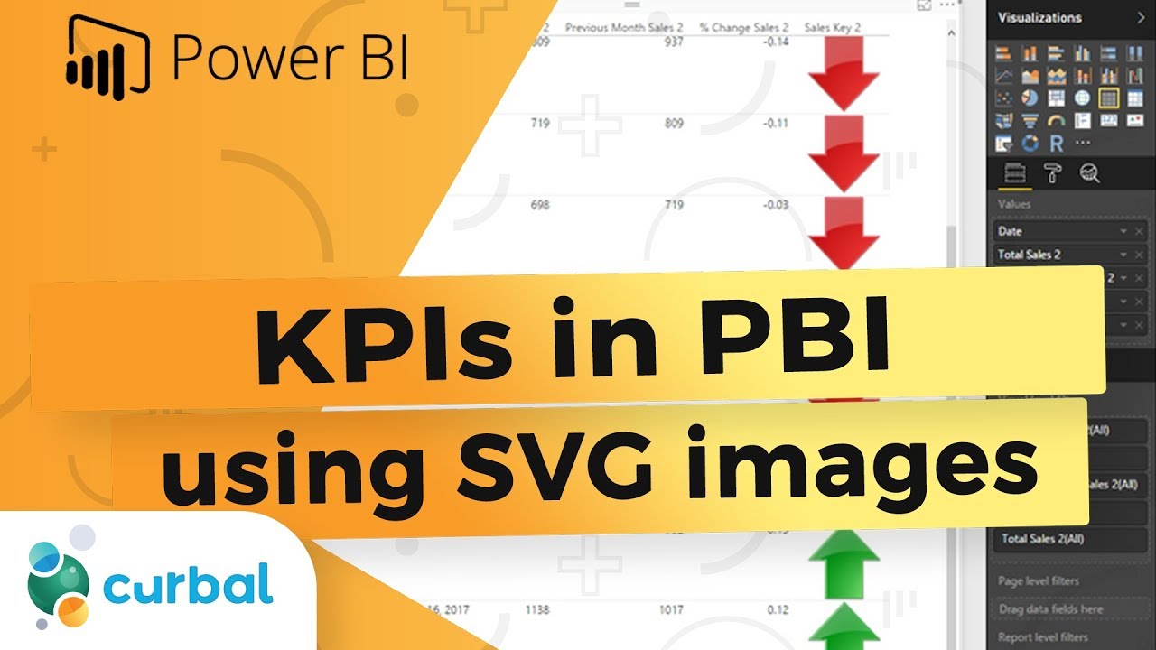 Download How to create KPIs in Power BI using SVG images - YouTube