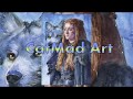 Sansa Stark (Sophie Turner)Game of Thrones - watercolor/Санса Старк- акварельная живопись