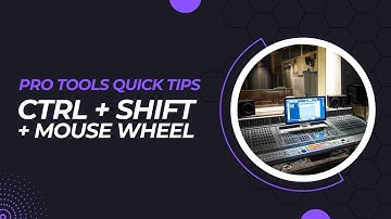 Pro Tools Quick Tip  - Adjusting Audio Clip Gain