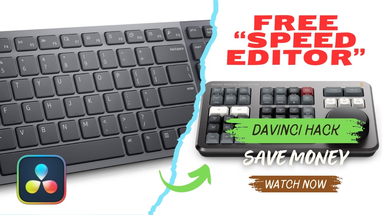Don't Buy a Davinci Speed Editor Until You've Seen This Hack