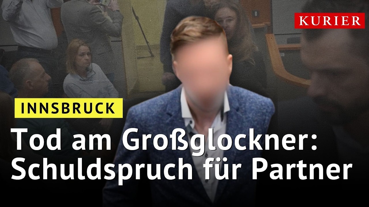 Tod am Großglockner: Schuldspruch für Partner