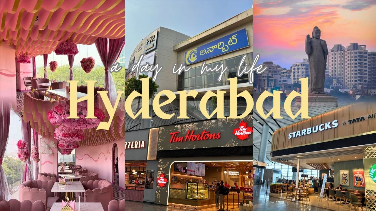 Hyderabad Tour | Inorbit Mall, La Vie En Rose, Hussain Sagar Lake, Buddha Statue, Paradise & Airport