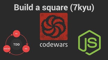 Build a square (7kyu): Codewars (TDD in JavaScript)