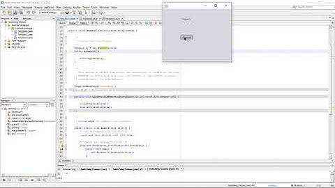 Switching between frames in Java