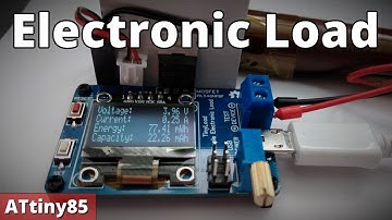 TinyLoad - Simple Electronic Dummy Load - ATtiny85