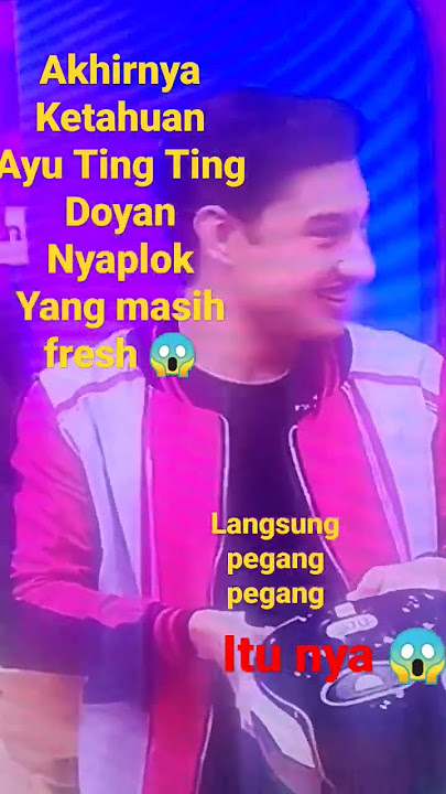 Ayu Ting Ting langsung Goyang 😱#; #shorts