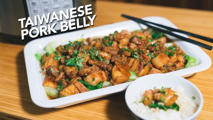 Instant Pot Braised Pork Belly Over Rice Lu Rou Fan 滷肉飯ep 36 Youtube