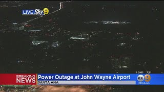 Fire At Irvine Transformer Leaves Passengers Stranded At John Wayne Airport