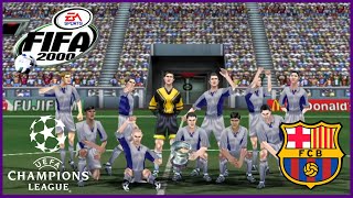 [PC] | FIFA 2000 | FC BARCELONA | ECC/CHAMPIONS LEAGUE | LONGPLAY | WORLD CLASS DIFFICULTY