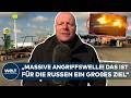 UKRAINE-KRIEG: „Massenhafte Zerstörung! Das ist die neue Strategie der Russen!“