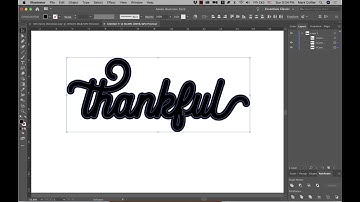 [Glowforge Laser Tips] Using Offset Path For Layered Text Design in Illustrator