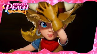 Princess Peach: Showtime! ᴴᴰ Cowgirl Peach (All Levels, Sparkle Gems, & Ribbons)