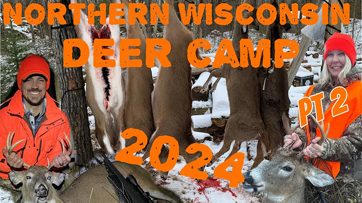 Northern Wisconsin DEER Camp 2024 [ PT 2 ]  { Rachel’s first DEER ever!! }