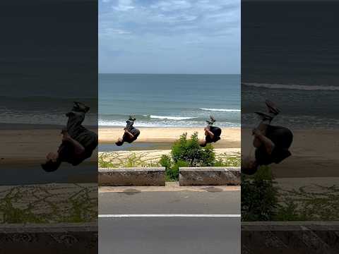 Parkour with friends is fun