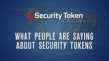What People Are Saying About Security Tokens