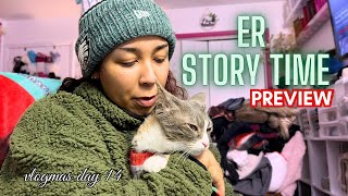 Christmas Office and THE ER Story Time | 2023 VLOGMAS DAY 14 Snip | The Full on VIRGO ANNA