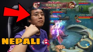 This Nepalplayer Is Scary Iesf Tournament Highlights Mlbb