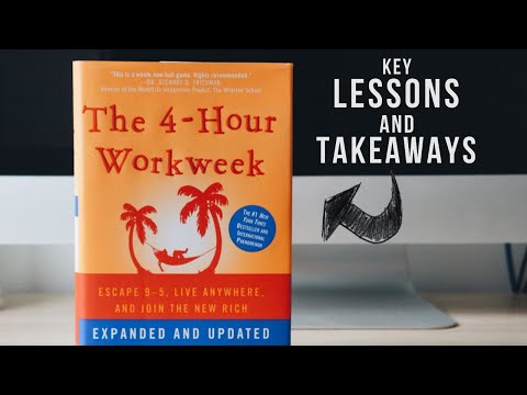 The Greatest Takeaways from The 4 Hour Workweek by Tim Ferriss (Lessons) #shorts