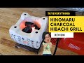 HINOMARU Japanese hibachi grill and Pok Pok Thaan charcoal review from amazon