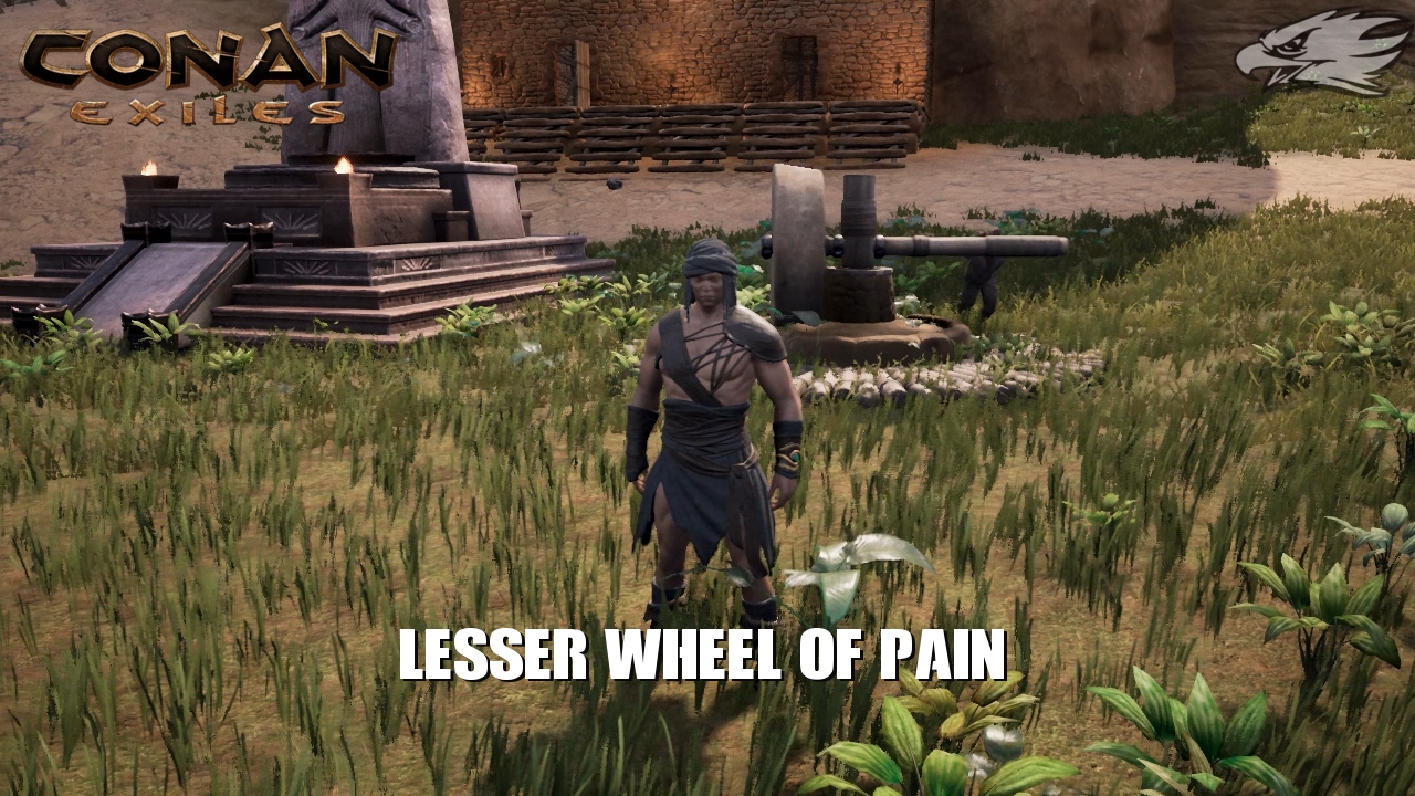 Conan Exiles, Building a Lesser Wheel of Pain, Let's Play, Video YouTube