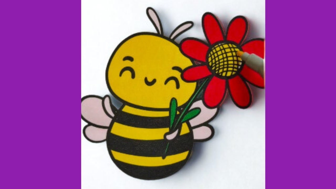 ASMR Coloring | Relaxing Art Sounds with Markers