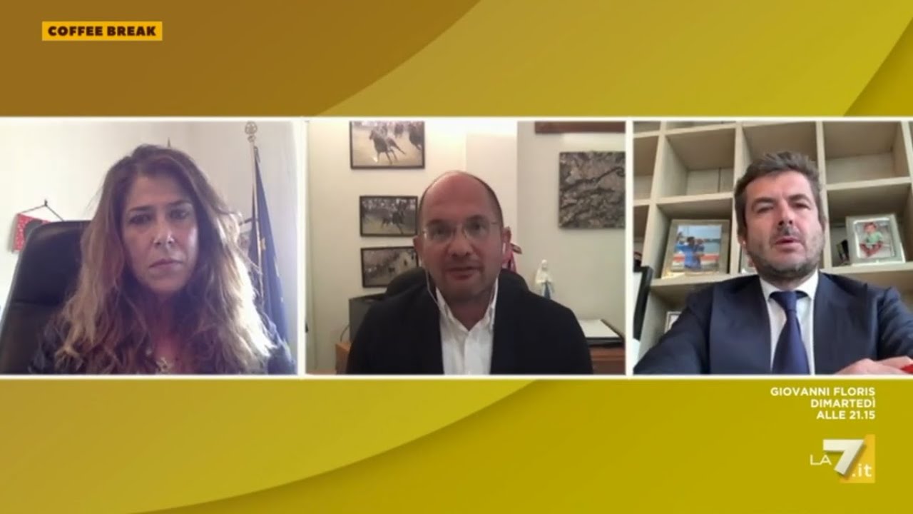 Alessandra Todde (M5S) ospite a Coffee Break, LA 7 - LIVE 28.04.2020 ...