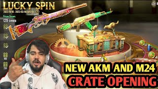 NEW AKM AND NEW M24 CRATE OPENING || ANTARYAMI GAMING