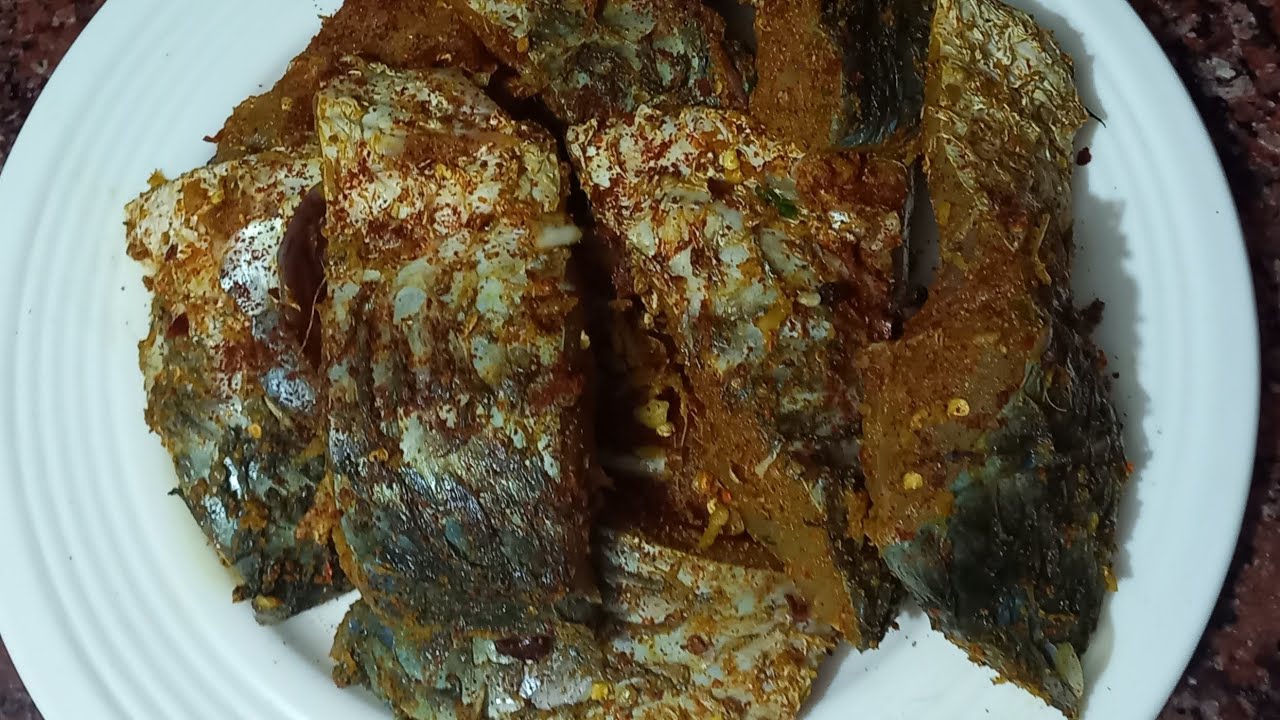 Chatkhara Fish Recipe With Fish Masala Oil Free Fish Recipe No
