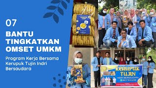  Tim Kukerta Padang Mutung 2021 Bantu Tingkatkan Omset Bersama Kerupuk Tujin Indri Bersaudara