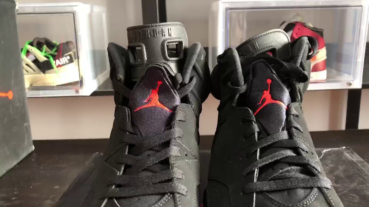 how to spot fake jordan 6 infrared black 2019