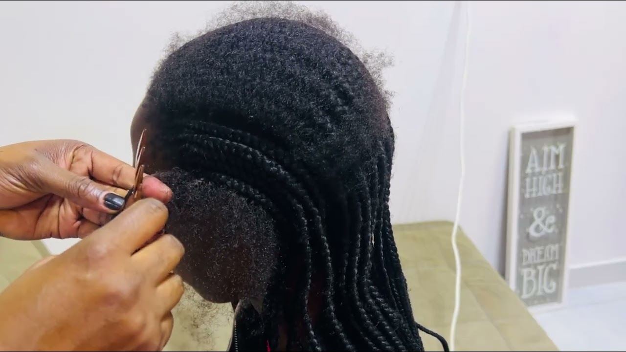 1 Hour ASMR Braids Takedown, Cutting & Hair Brushing | Relaxing Scalp Sounds & Snips.