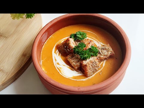 Pumpkin Soup | Butternut Squash Soup | Easy Pumpkin Soup Recipe