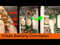 Clean battery corrosion on electronics easy diy    2minute tutorials ep4