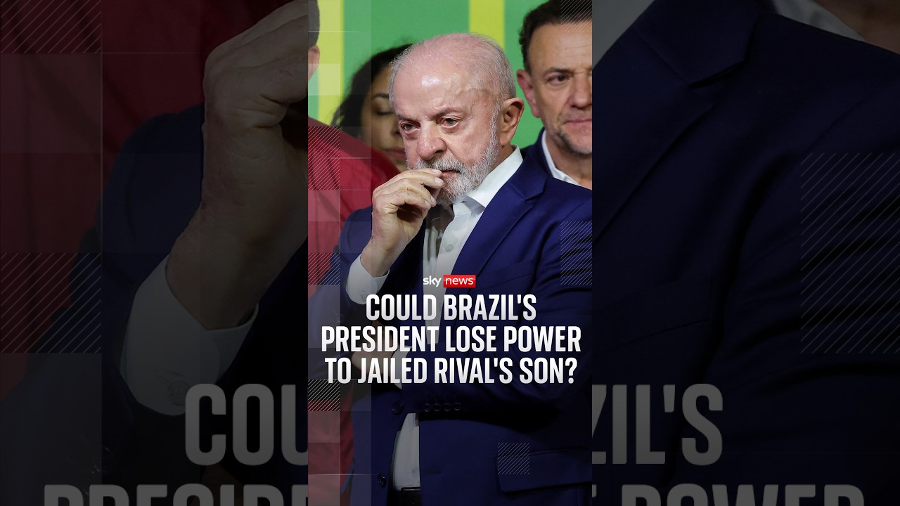 Could Brazil's president lose power to jailed rival's son?
