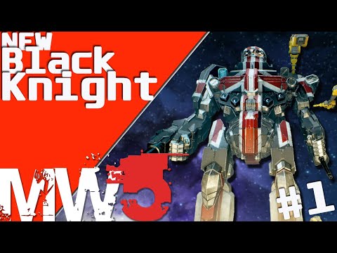 Видео: Mechwarrior 5 Сборка меха black knight и ответы на вопросы #1