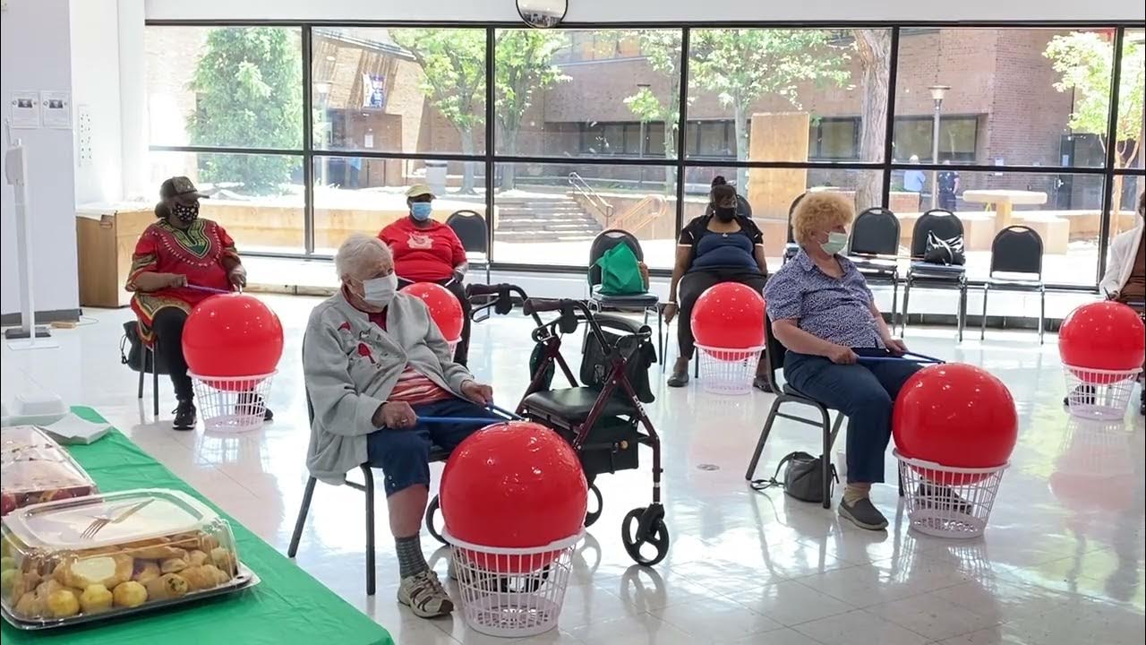 Cardio drumming for seniors with music YouTube