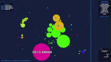 Agar.io- Realtime splitrunning // TAN & їک✖ // 【✪殺】- Clan